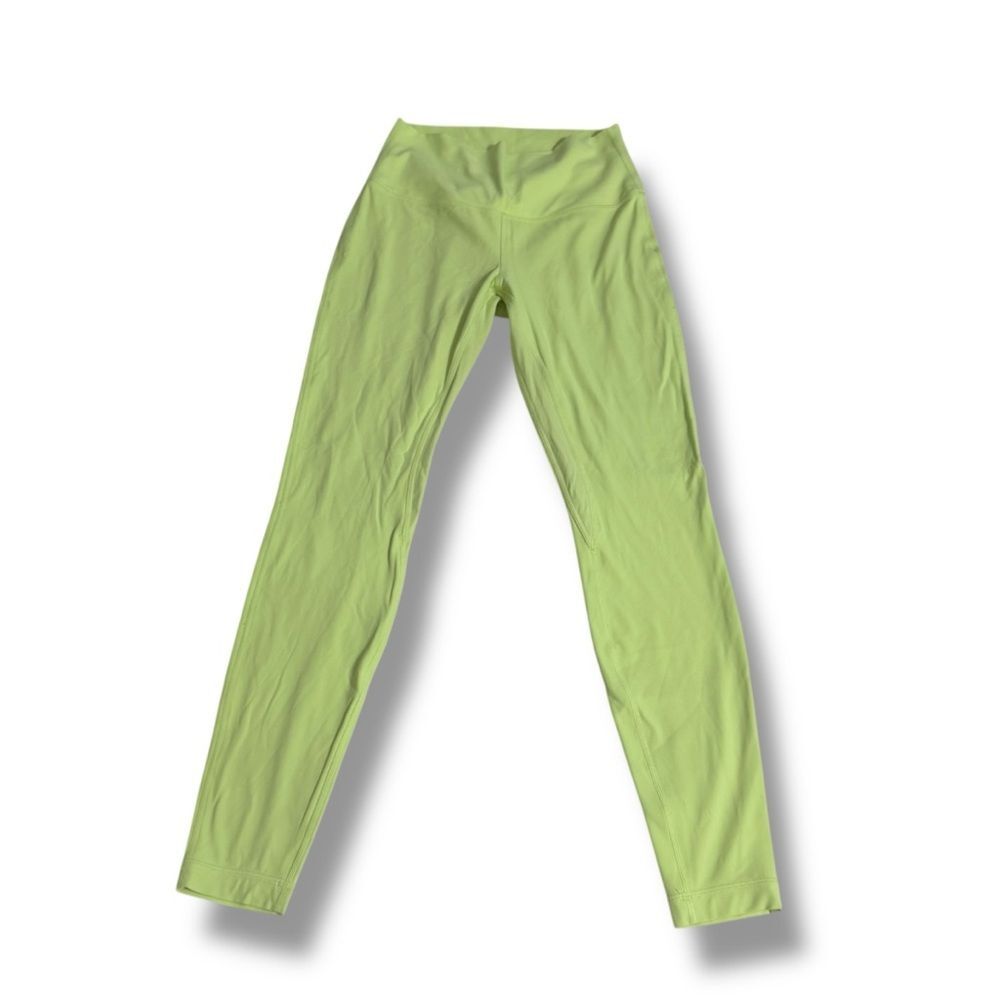Lululemon Align High-Rise Leggings Pastel Neon Yellow Size 8 Yoga Pants